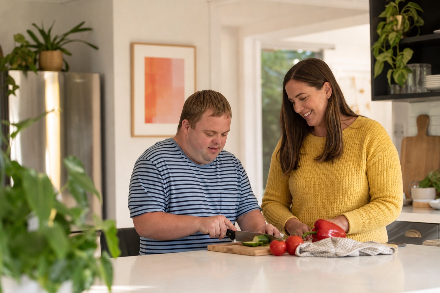 Everyday support at home with daily living tasks
